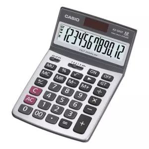 일반 전자 계산기 AX-120ST(1개) 휴대용 태양광 가계부용품 사무용 단체선물 판촉물 사무실 업무용