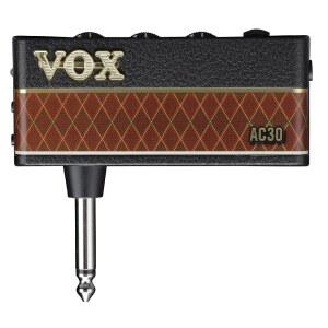 VOX AMPLUG 3 AC30 헤드폰 기타 앰프 (스테레오 FX 트레몰로 스피커 에뮬레이션 내장 리듬 AUX 지원 포함