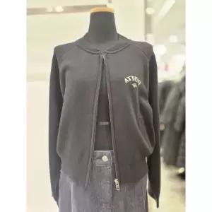 인기패션 SISLEY 시슬리 SAKCA2541 레터링 집업 니트 가디건 2876788