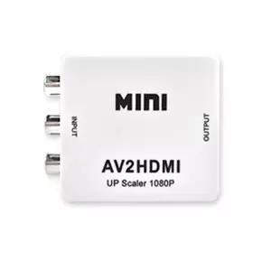 [RG55Q493]HD V03 RCA AV to HDMI 변환 컨버터 3RCA를