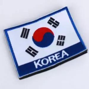 태극기 와펜 파랑 도복패치 스포츠패치 태극기패치 가방와펜 가방악세사리 자수와펜 모자와펜