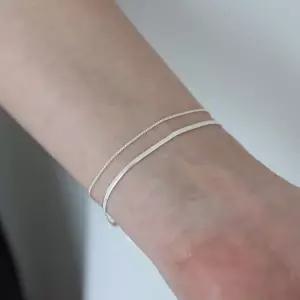 [RG4LM01P]Silver925 Neat line bracelet 실버 발찌 팔찌