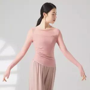 성인 발레복 캡내장 스타블루 요가복 예고 발롱 연습