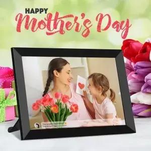 64GB 프레임오 10.1인치 스마트 와이파이 디지털 액자 1280x800 IPS LCD 터치스크린 자동 회전
