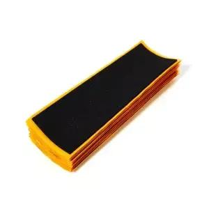 C 10PCS 새로운 나무 핑거보드 데크 언컷 테이프 스티커 블랙 폼 그립
