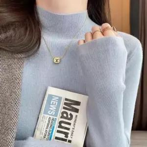[XBHI2037]터들넥 니트 티셔츠 ST030051 크롭티 반팔티 숏