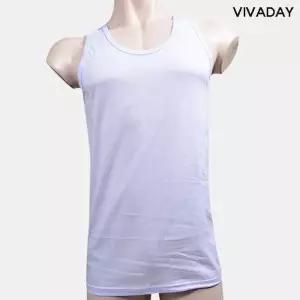 [RG3794O1]VIVADAY AB60 순면100 무지 남성런닝 3매입