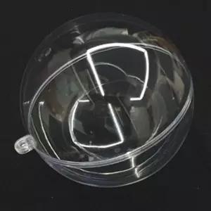 뽑기 캡슐 파티 용품 투명 플라스틱 공 9cm 4P