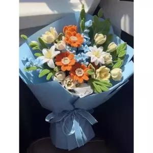 꽃다발키트 꽃다발 취미 대형 모루 데이지 재료 장미