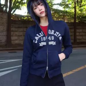 [백화점정품] 후아유 Signature Slim-fit Patch Hood Zip-up(F) WHMZG4991F YBB713