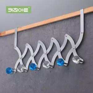 [RGLL681P]키친아트 자바라 도어훅 도어후크 옷걸이 행거