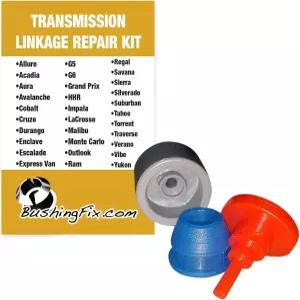 BushingFix IM1KIT1 - 변속기 시프트 케이블 부싱 수리 키트 자동 링크 시프터 교체용