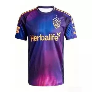 2026년 신형 축구 유니폼 남성용 반팔 MLS 로스앤젤레스 홈/어웨이 셔츠 스포츠 팬 트레이닝 모토