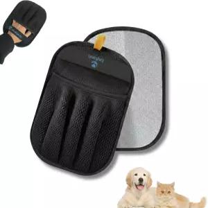 Kindhands 2PCS 재사용 가능한 최고의 반려동물 털 제거 장갑 세탁용 소파 및 가구용 개 고양이 미용 옷과