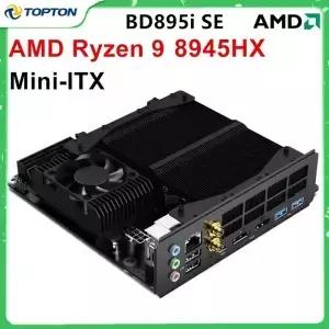 NISFORUM BD895i SE 게이밍 마더보드 AMD Ryzen 9 8945HX 7 2DDR5 2 PCIe50 x16 25G LAN 미니 ITX 메인보드