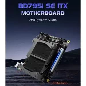 NISFORUM 게이밍 마더보드 BD895i SE AMD Ryzen 9 8945HX 2DDR5 2 PCIe50 x16 25G LAN 미니 ITX 메인보드