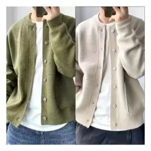 브랜드 디자이너몰 가을 겨울 데일리 홍콩풍 니트 가디건 1218720