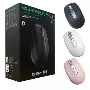 로지텍 MX ANYWHERE 3S 무선 블루투스 마우스 무소음 아이패드 맥북 호환 병행 (SL)