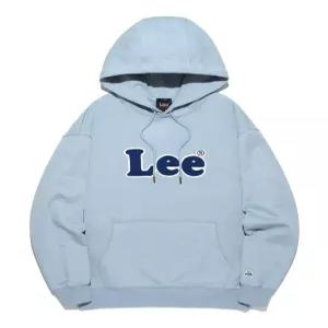리 빈티지 로고 펠트자수 후드 티셔츠 라이트블루 LE2503HD06LB 5327397