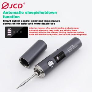 1400mah USB 납땜 인두 무선 충전 전기 빠른 휴대용 수리 용접 도구