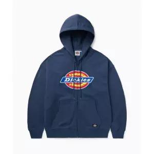 DICKIES 트리 로고 집업 후디 Navy 533459