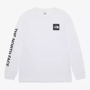 노스페이스 NT7TR59B TNF 코어 EX 긴팔 티셔츠 WHITE