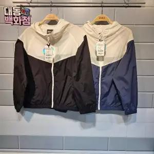 유솔대동백화점 DP01 액티고배색바람막이 2025년 여름상품  ULJA25401