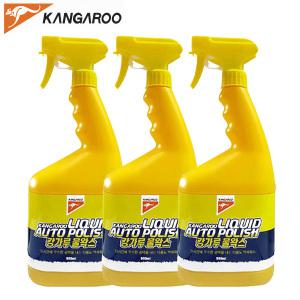 캉가루 물왁스-900ml 3개 무료배송/세차장갑/유리타월