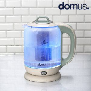 도무스 홈 유리 보온 티포트 1.7L