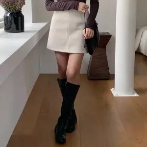[코코블랑] 얼웨이즈 모직 미니스커트