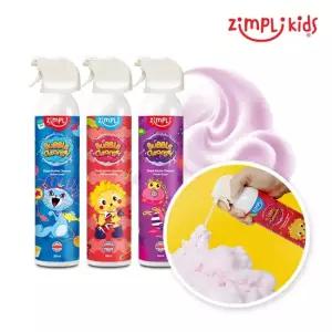 짐플리키즈 짐플리키즈 유아버블클렌저 버블건 300ml 3종 세트 소다 딸기 포도)