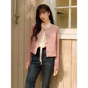 [올리브데올리브](신세계 사우스시티)금장버튼 코듀로이 숏자켓 OW5AJ850