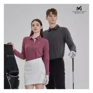 간절기룩 밀레 소프트터치 기모 카라티셔츠 남녀 6컬러 택1