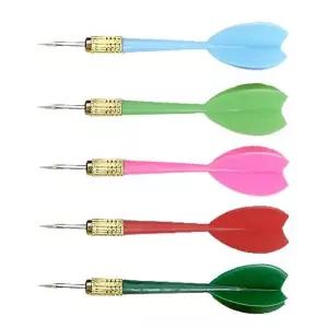 고급 메탈 다트 컬러 디자인 다트핀 5개 세트 dart