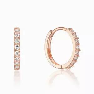 [롯데백화점]로이드 데일리샤인 12mm 14K 원터치 링귀걸이 LOFL2D12G.LTCW