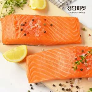 슈페리어 노르웨이 딥스킨 생연어 1kg