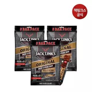 [NS홈쇼핑]잭링크스 스테이크바 오리지널 25gX5개X3팩(15개) 육포 소고기육포..[35856424]