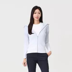 [엘르골프] 여성 후드형 전타 풀집업_6I45551