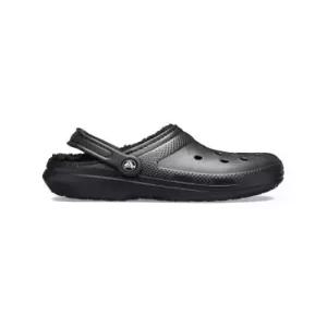 crocs 클래식 라인드 클로그 - 블랙블랙 203591-060