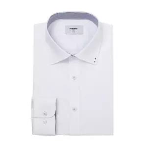 레노마 카라 카우스 삼색 포인트 트윌 스판셔츠 긴소매 일반핏 셔츠 RP0005WH AAJ759 BAG748