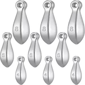 그런 다음 강력한 해류 해양 서핑 장비 태클을 위한 9개의 낚시 무게 소금물 4온스 6온스 8온스 헤비 듀티