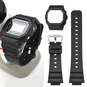 카시오 지샥 G-Shock DW-5600 GW-M5610 GW-B5600 G-5600 시계줄 남성 팔찌 액세서리 손목밴드 수지 시계줄