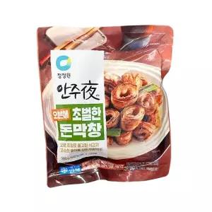 안주야 오븐에 초벌한 돈막창 260g 아이스박스포장