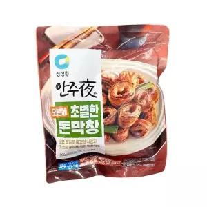 안주야 오븐에 초벌한 돈막창 260g 아이스박스포장