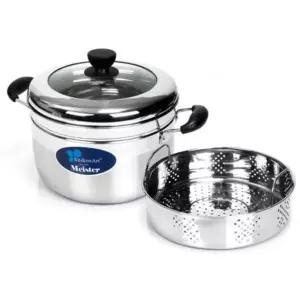 찜솥냄비 2단 곰솥냄비 찜기 키친아트 찜통 찜솥 스텐 찜냄비 채반 26cm