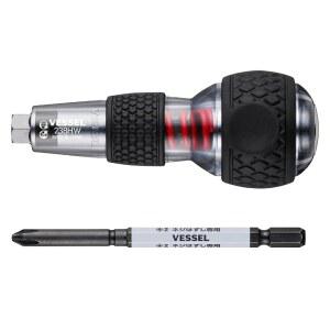 VESSEL 238HW-2 볼 +2 임팩터 그립 (Hasselbit 토크) 하이 100,