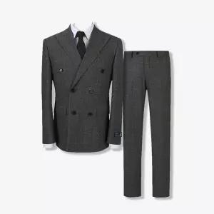 [파렌하이트] [GRANDCRU] Zignone 글렌체크 수트 정장 세트 (FJJAX2172_FJPAX2072)