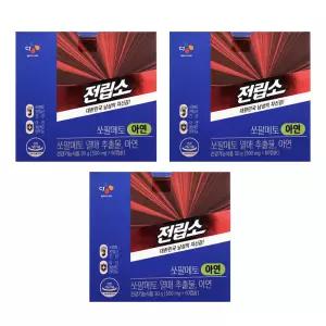 CJ 전립소 쏘팔메토 아연 500mg x 60캡슐 3박스