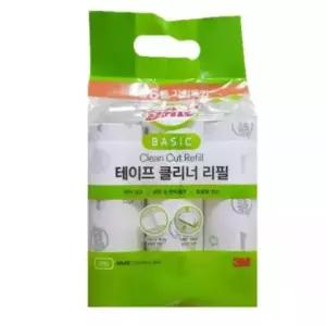 3M 스카치브라이트 돌돌이 베이직 테이프 클리너 대형 리필 6입 롤크리너
