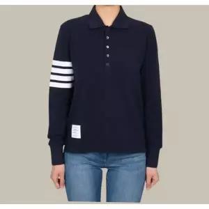 톰브라운 THOM BROWNE 여성 카라 긴팔티셔츠 FJP053G 0